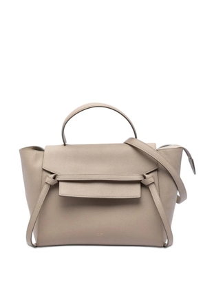 Celine Pre-Owned 2016 Mini Grained Calfskin Belt Bag satchel - Neutrals