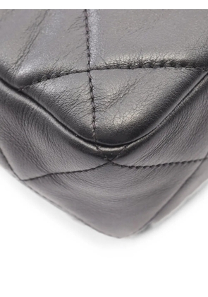 CHANEL Pre-Owned 2021s Matelasse chain shoulder bag - Black
