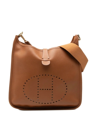 Hermès Pre-Owned 1998 Clemence Evelyne 33 crossbody bag - Brown