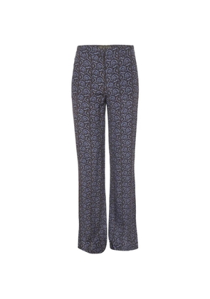 Versace Pre-Owned flared trousers - Blue