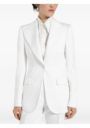 Dolce & Gabbana Turlington single-breasted blazer - White