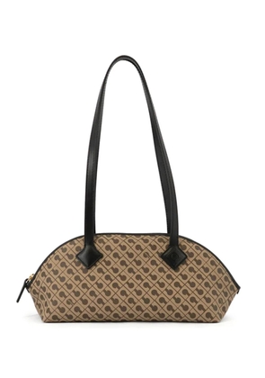 Gherardini Millerighe monogram-print tote bag - Neutrals