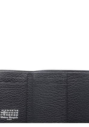 Maison Martin Margiela Pre-Owned 2020s Four-stitch trifold wallet - Black