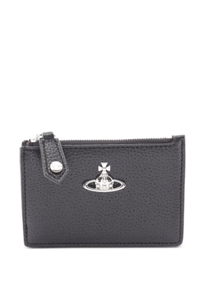 Vivienne Westwood Pre-Owned 2020s Orb card-case coin purse - Black