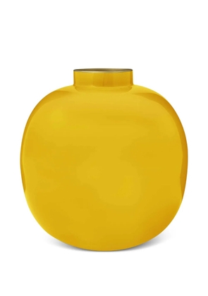PIP STUDIO glossy spherical vase - Yellow