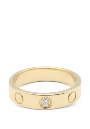 Cartier 2010s Love diamond-embellishment ring - Gold