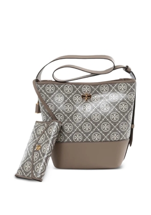 Tory Burch T Monogram bucket bag - Neutrals