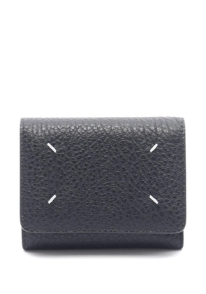 Maison Martin Margiela Pre-Owned four-stitch trifold wallet - Black