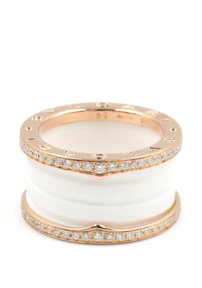Bvlgari Pre-Owned 2010s B-zero1 diamond ring - Pink