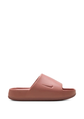 Nike Calm logo-detail slides - Pink