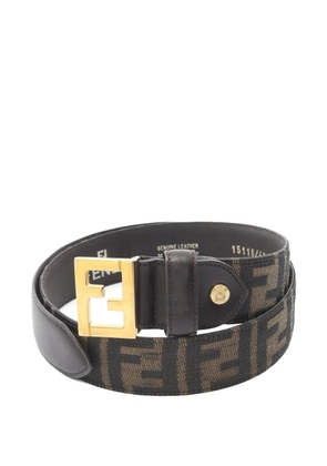 Fendi Pre-Owned 2000s Zucca belt - Brown