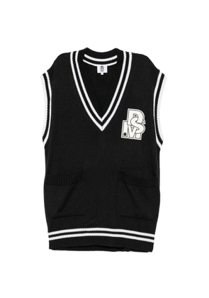 Dover Street Market x Kei Ninomiya patched vest - Black