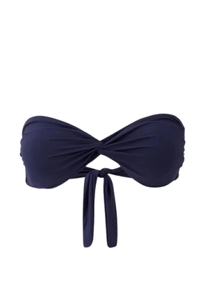Melissa Odabash Nevis twisted bikini top - Blue