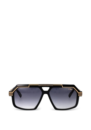 Cazal geometric-frame sunglasses - Black