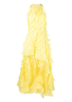 ZIMMERMANN Wonderland ruffled dress - Yellow