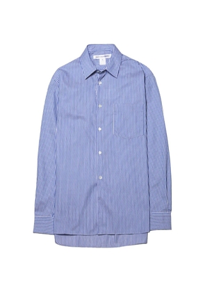 Comme Des Garçons Shirt vertical-stripe shirt - Blue