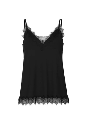 Rosemunde Billie lace-trim top - Black