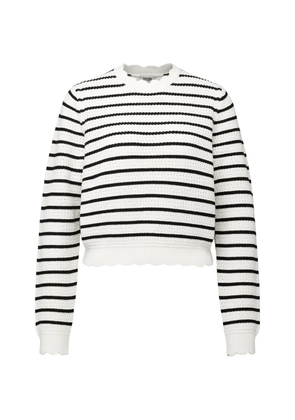 Drykorn Vilsa striped sweater - White