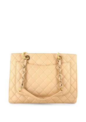 CHANEL Pre-Owned Grand Shopping Quilted Caviar tote bag - Neutrals