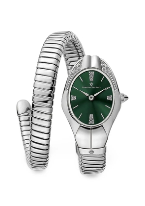 CHRISTIAN VAN SANT Naga 22mm watch - Green