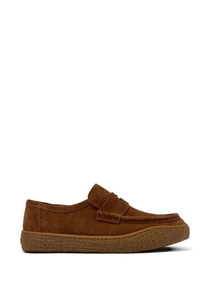 Camper Peu Terreno suede loafers - Brown