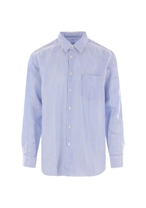 Comme Des Garçons Shirt striped shirt - Blue
