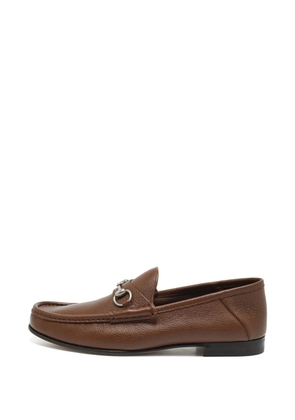 Gucci Pre-Owned 1953 Horsebit loafers - Brown