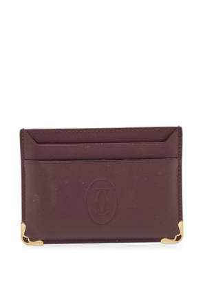 Cartier Must de Cartier leather card holder - Brown