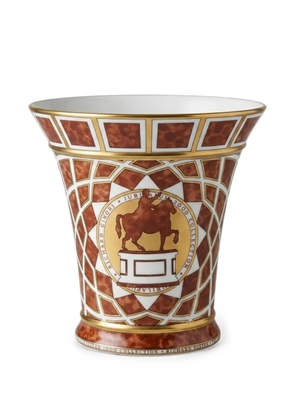 GINORI 1735 Jubileum 2000 equestrian-motif vase - Brown