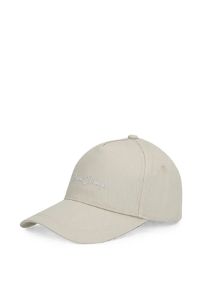 Armani Exchange embroidered-logo baseball cap - Neutrals