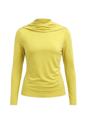 Esse Solina cowl-neck top - Yellow