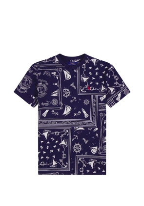 Polo Ralph Lauren bandanna-print T-shirt - Blue