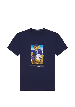 Polo Ralph Lauren bear-print T-shirt - Blue