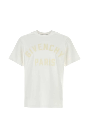 Givenchy logo-patch cotton T-shirt - White