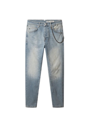 GABBA Alex Cros chain-link jeans - Blue
