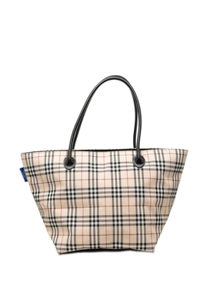 Burberry Pre-Owned 2000-2017 House Check Canvas tote bag - Neutrals