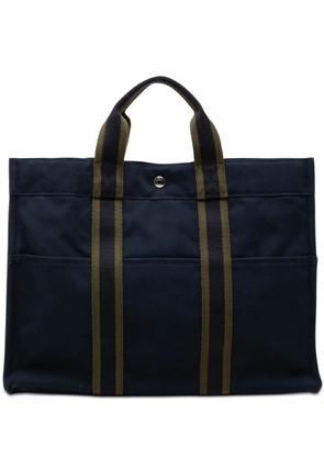 Hermès Pre-Owned 1990-2010 Canvas Fourre Tout MM tote bag - Blue