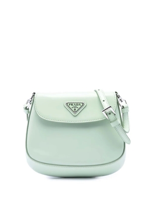Prada Pre-Owned 2000-2013 Mini Brushed Leather Cleo Bag crossbody bag - Green