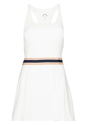 The Upside Racquet Kova contrast-waistband tennis dress - White