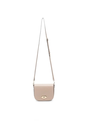 Mulberry small Darley logo-detail shoulder bag - Neutrals
