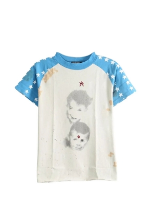Enfants Riches Déprimés Down Syndrome Aleph graphic-print T-shirt - White