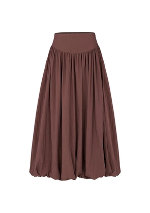 Nicholas Zaira midi bubble skirt - Brown