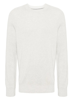 Brunello Cucinelli ribbed-knit cotton jumper - Grey