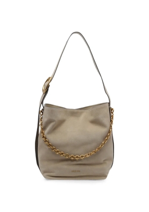 Michael Michael Kors Nolita suede shoulder bag - Neutrals
