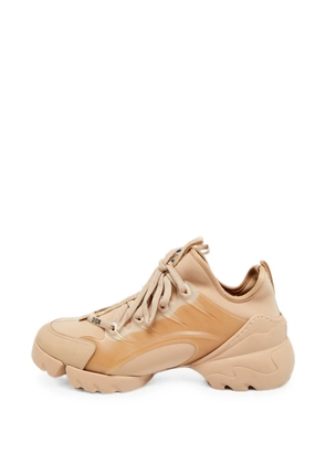 Christian Dior Pre-Owned D-Connect panelled sneakers - Neutrals