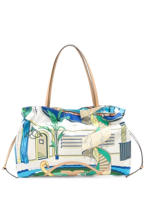 Tory Burch Ella graphic-print tote bag - White