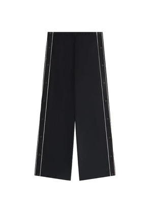 KITH stripe-detail trousers - Black