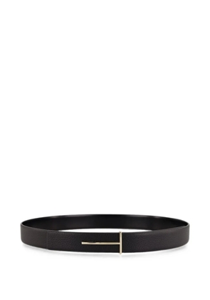 TOM FORD logo leather belt - Black