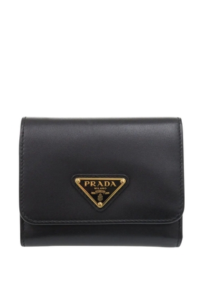 Prada Pre-Owned 2013-2026 City Calf Trifold Wallet small wallets - Black