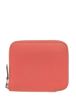 Hermès Pre-Owned 2020 Epsom Silk In Compact Wallet small wallets - Pink